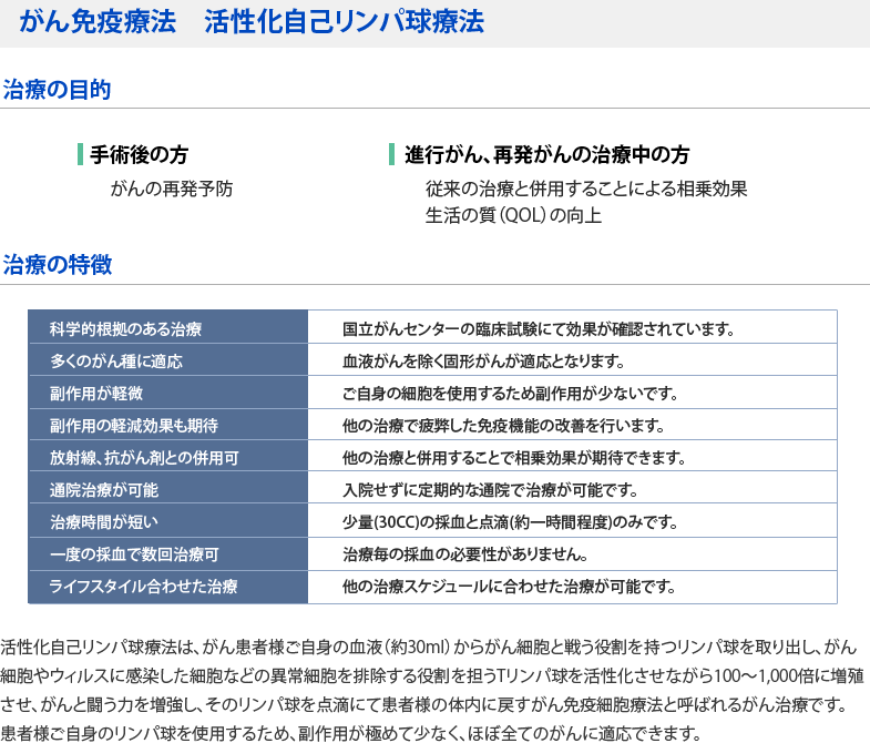 がん免疫治療